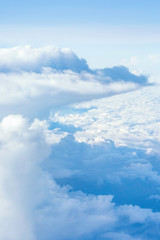 blue sky with clouds