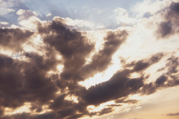 Fototapeta premium clouds in the sky