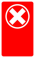 do not to do something tag and you can note about something that you can not to do