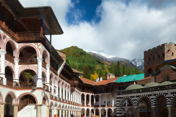 Fototapeta premium Rila Monastery, Bulgaria