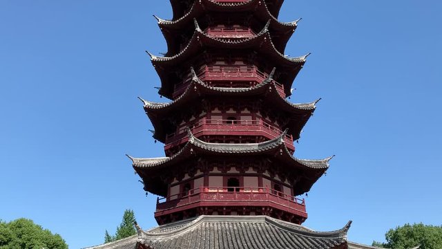 Pagode Ruigang &agrave; Suzhou, Chine