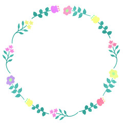 花　フラワー　フレーム