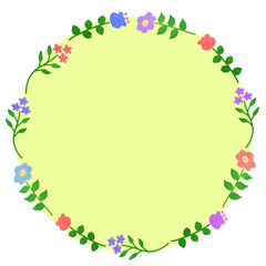 花　フラワー　フレーム