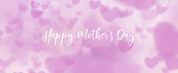 happy mothers day background banner