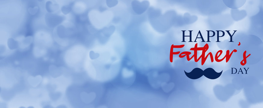 Happy Fathers Day Background Banner