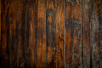 Top view angle of brown wooden table texture background.