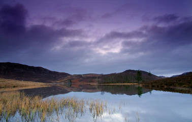 Obraz premium Highlands landscape, Scotland