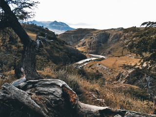 Beautiful Patagonian landscape in El Chalten