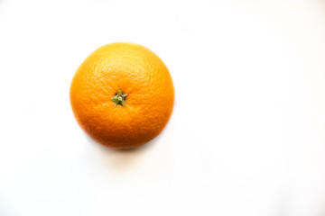 One organic raw orange
