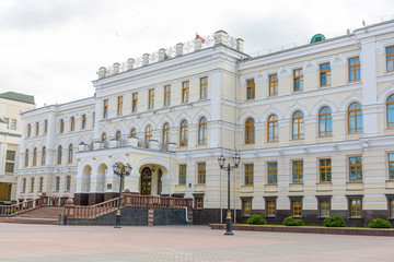 Fototapeta na wymiar Vitebsk, Belarus - May 14, 2020 : VITEBSK REGIONAL EXECUTIVE COMMITTEE