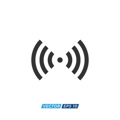 Wifi Signal Icon Design Vector