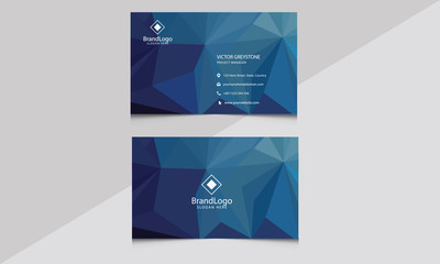 abstract business card 