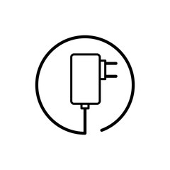 Plug Icon Design Vector Template