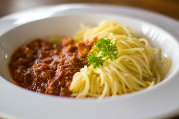Spaghetti with Fresh Tomato Sauce