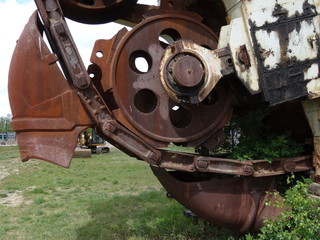 historische Tagebautechnik