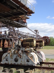 historische Tagebautechnik