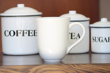 Coffee Mug - White - Bright - Farmhouse - Mockup