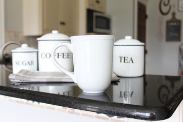 Coffee Mug - White - Bright - Farmhouse - Mockup