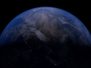L& 39 image de la planète Terre