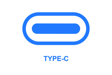 type-c icon. 
