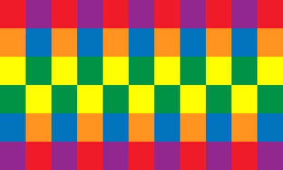 Rainbow love concept. Pride Celebrating LGBT culture symbol. LGBT flag colours design.LGBT Pride Month in June. Lesbian Gay Bisexual Transgender. Poster, card, banner and background. 