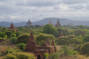 Temples de Bagan au Myanmar