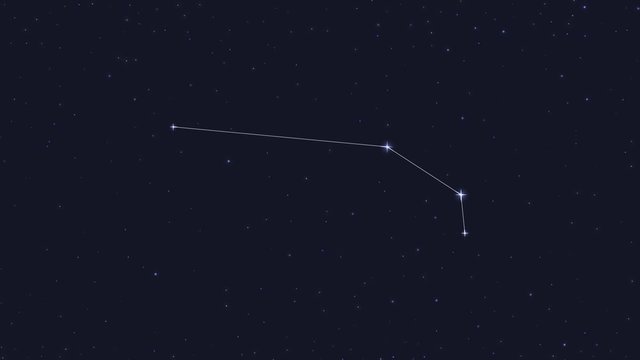 aries zodiac, constellation with line in galaxy, group of star, horoscope sign
