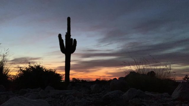 Time lapse Video of an Arizona Sunset
