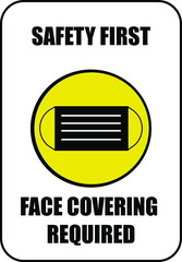 facial cover mask protection sign icon