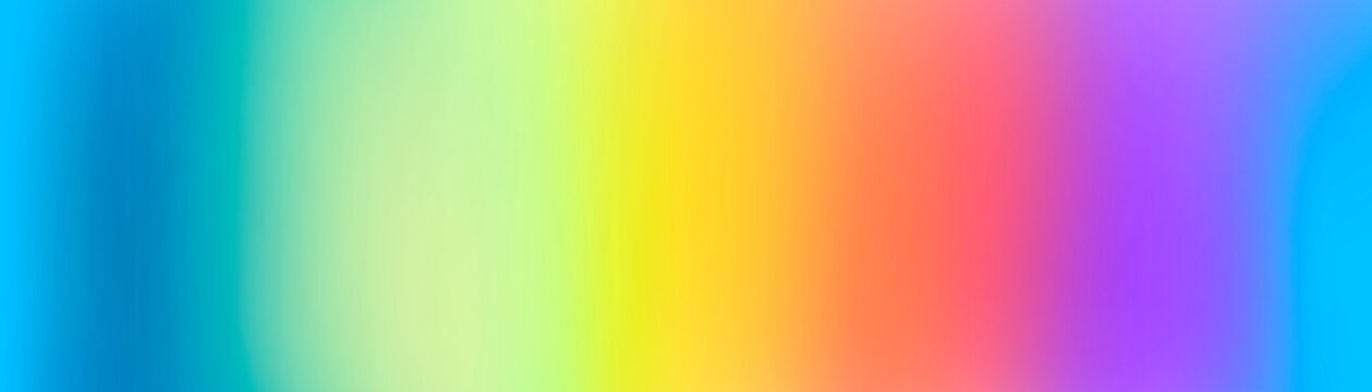 Rainbow abstract background. Paint for holiday party, ribbon, ombre style. Unicorn inspiration. Seamless pattern	