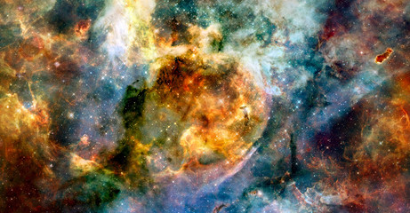 Plakat NASA Hubble. Elements of this image are furnished by NASA