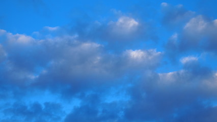 sky blue clouds background
