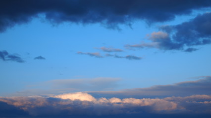 sky blue clouds background
