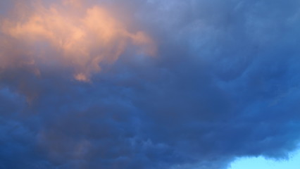 Fototapeta na wymiar sky blue clouds background 