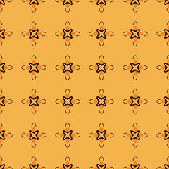 Geometric style seamless pattern illustration