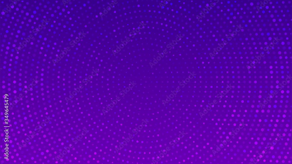 Fototapete violet blurred vector background with halftone effect. smooth pink and purple gradient. violet backg