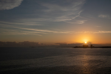Sunrise over Atlantis