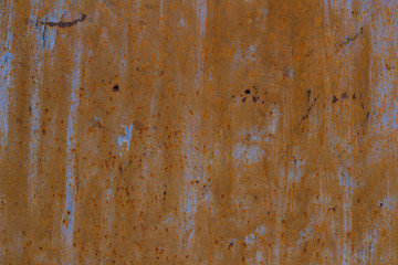 Rust metal background, old metal sheet and rusty metal texture, surface rust