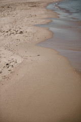 Waves and the beach