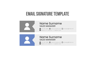 Simple Email Signature Template