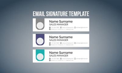 Popular Email Signature Template