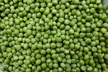 Fototapeta na wymiar Green Peas background texture vegetable