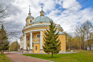 Elias Church on Porokhovykh. St. Petersburg. Russia