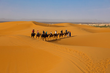 Fototapeta na wymiar Desert in Morocco.