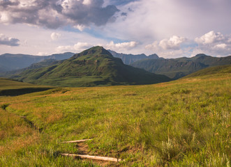 After the rain in the Southern Drakensberg Mountains South Africa