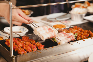 Cooking Chinese Kebabs and Skewer Dishes