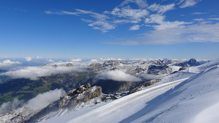 winter mountain landscape