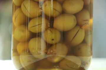 hausgemachte olive