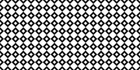 Black And White Seamless Abstract Pattern Vector Illustration