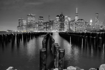 New York Manhattan Hudson River  Skyscrappers
